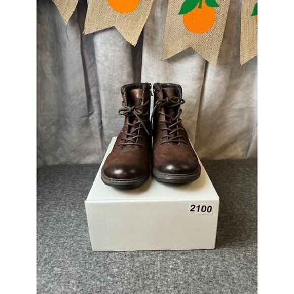 Josef Seibel Selena 50 Lace Up Ankle Boot Waterprooof In Brown Size US 5.5 - Picture 10 of 10